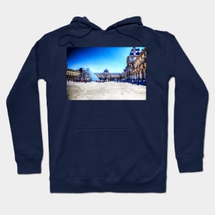 The Louvre Pyramid Or Pyramide Du Louvre Hoodie